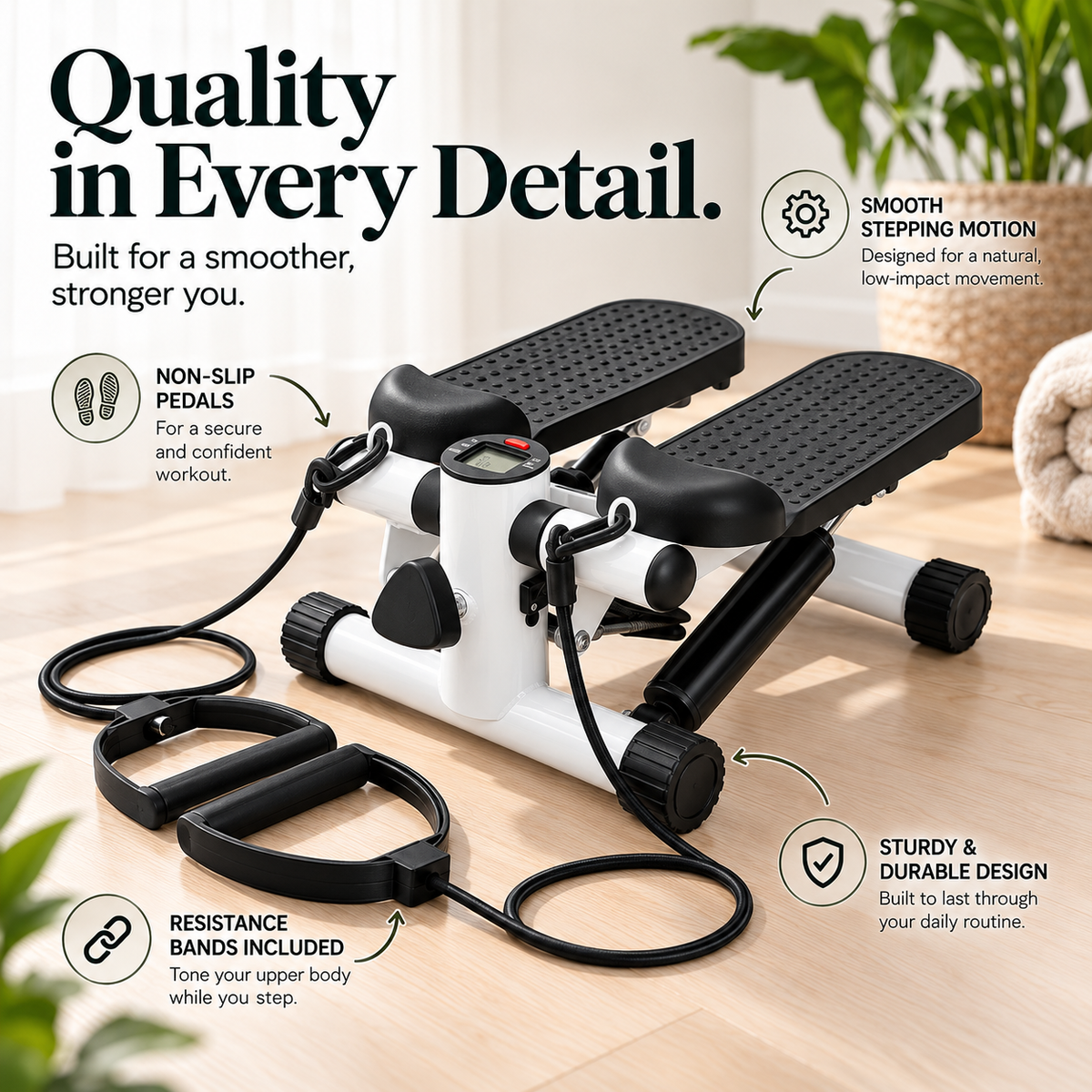 Home Mini Workout Stepper