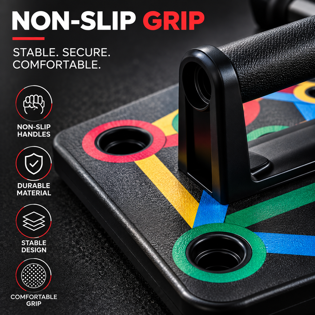 Foldable Push-Up Board