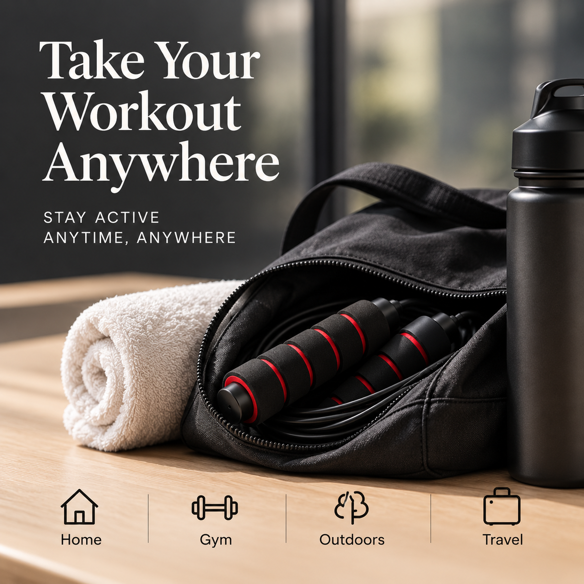 The Weighted Skipping Rope